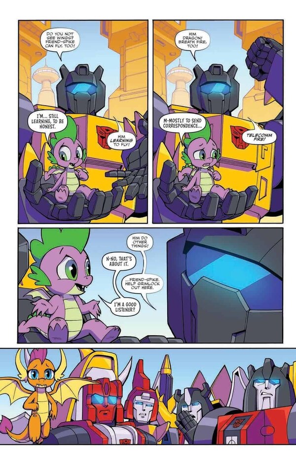 My Little PonyTransformers II Issue No. 4 Comic Book Preview  (8 of 10)